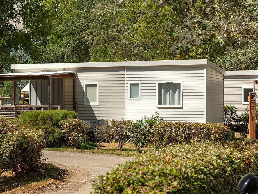 Camping Le Clos Cottet - Mobilheim 6 personen - Komfort | 3 Schlafzimmer | 6 Schlafplätze | Kleine Terrasse | 1 Bad | Klimaanlage in Angles, Vendée