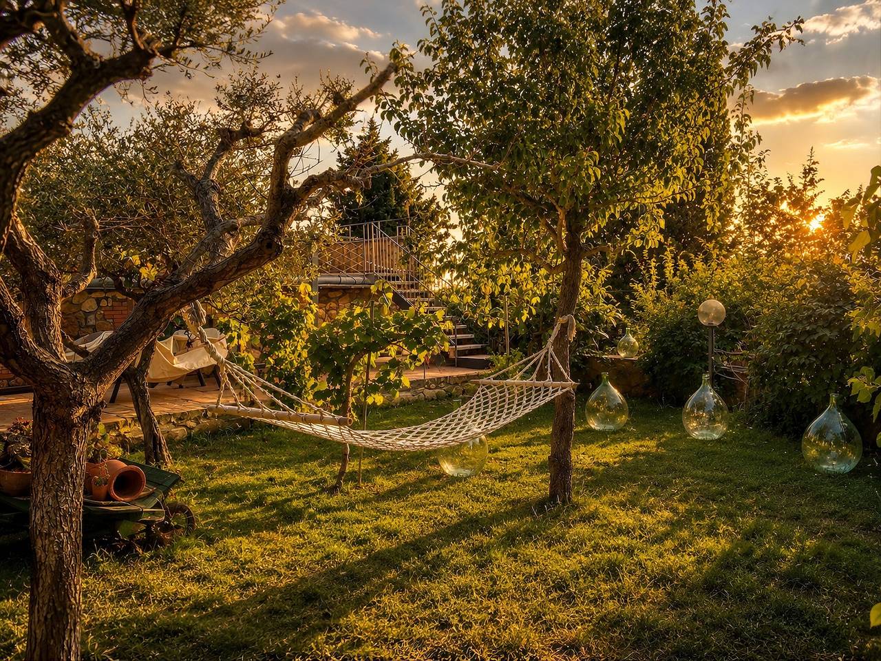 Apartment "Agriturismo Il Casato Mag-il Giogo" mit Bergblick, Terrasse und Wlan in Pienza, Orciatal
