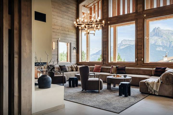 Chalet pour 12 personnes, avec jacuzzi ainsi que sauna et jardin, adapté aux familles en Haute-Savoie - 3