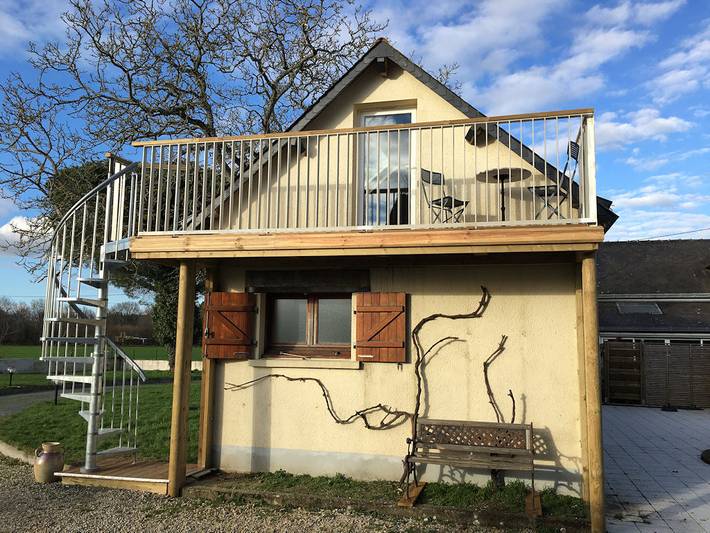 Cottage pour 2 personnes, avec jardin à Guémené-Penfao