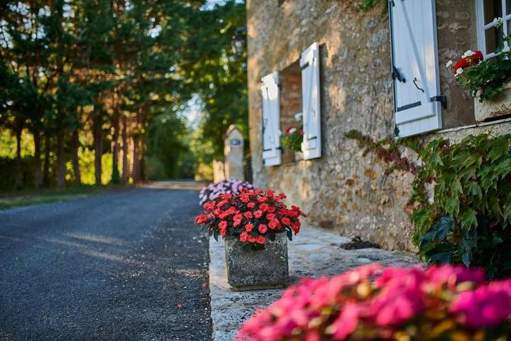 Hôtel pour 3 personnes, avec piscine et jardin, animaux acceptés à Mauzac-et-Grand-Castang - 3