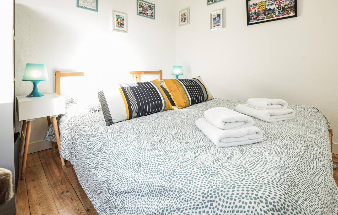 Ganze Ferienwohnung, Apartment im Stadtzentrum mit WLAN, Waschmaschine und Parkplatz in Saint-Benoît-de-l'Aure, Bayeux und Umgebung