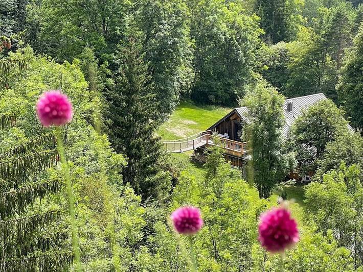 Chambre d’hôte pour 2 personnes, avec Balcon et Terrasse ainsi que Jardin et Vue dans Col du Mollard