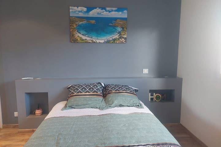 Grande Villa 10/12 Pers vue mer + Véhicule in Alata, Ajaccio und Umgebung