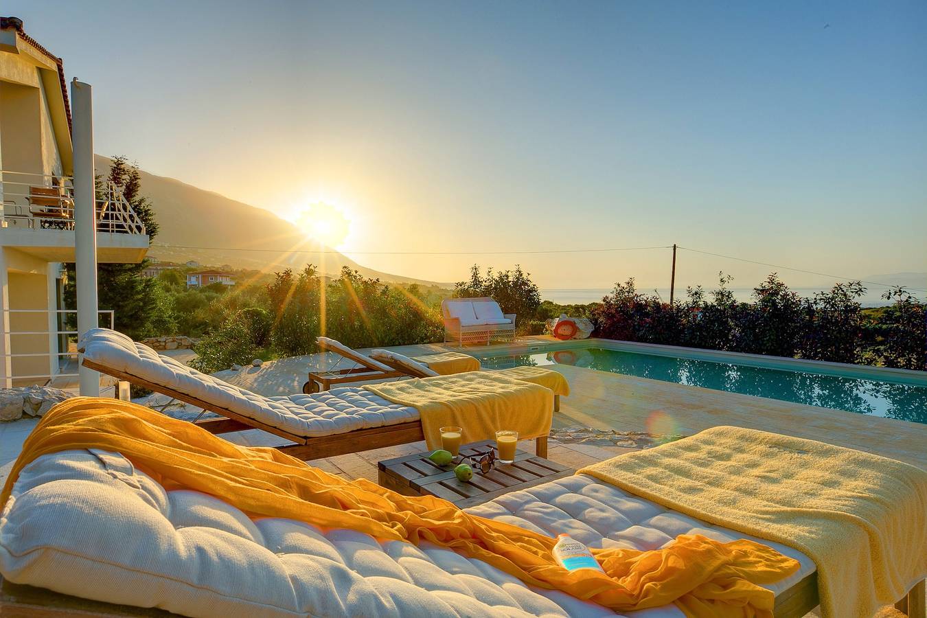 Villa 'Kteni Ideales Resort' with Sea View, Wi-Fi and Air Conditioning in Mousata, Kefalonia