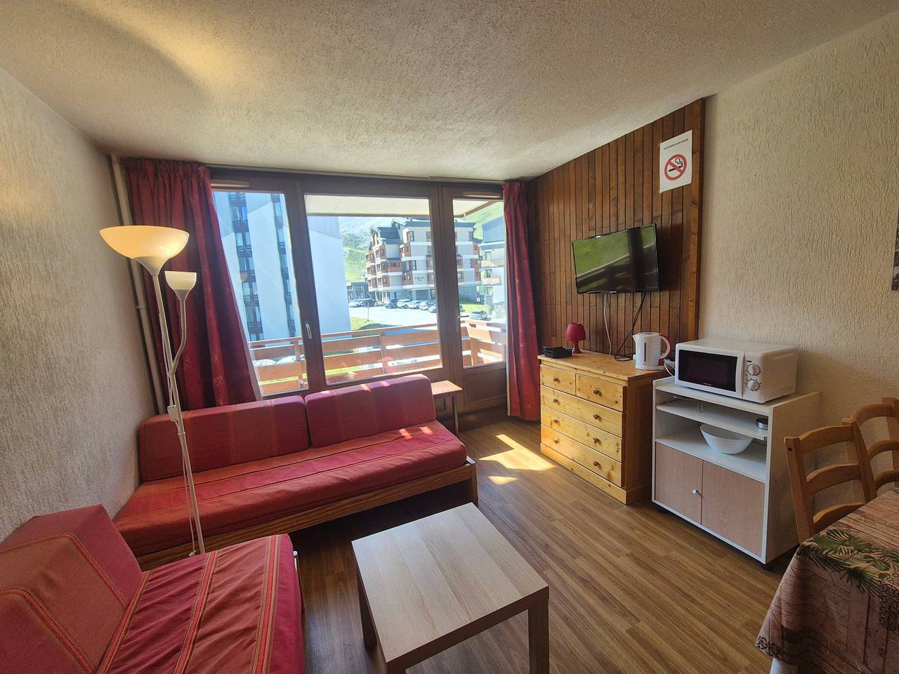 Gehele studio, Ski-in/ski-out studio with balcony in Tignes, 4 pers. in Tignes, Vanoise Nationaal Park