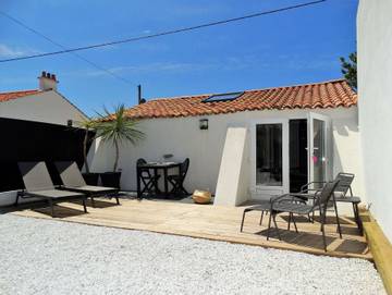 Cottage pour 2 personnes, avec terrasse dans Sion-sur-l'Océan