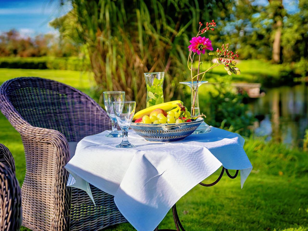 Ganze Ferienwohnung, Karla: stilvolles Apartment mit Terrasse und Garten - Ferienapartment Karla in Ahrenviölfeld, Grünes Binnenland