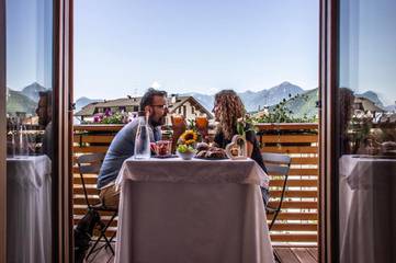 Cottage pour 2 personnes, avec terrasse et vue, animaux acceptés à San Lorenzo in Banale