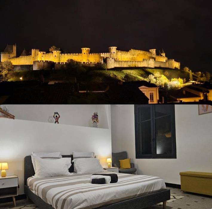 Ferienhaus für 2 Personen, mit Terrasse in Carcassonne