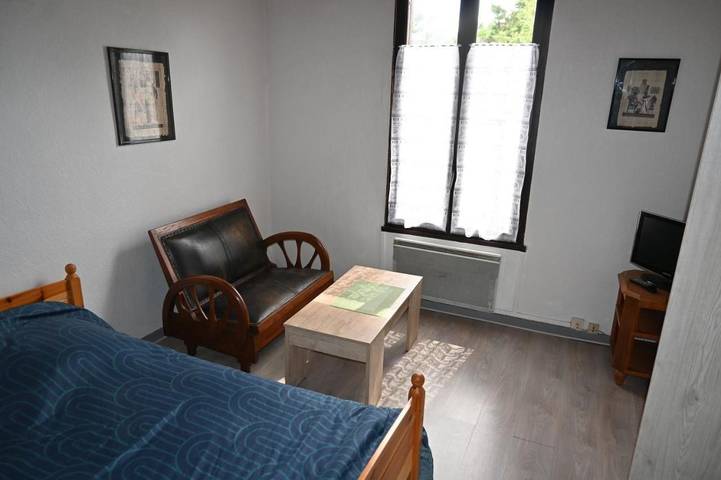 Appartement de vacances pour 2 personnes, avec terrasse ainsi que vue et jardin