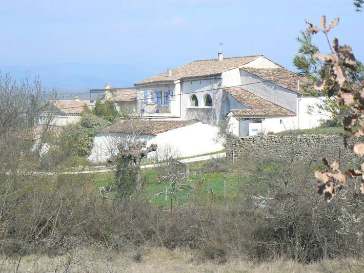 Chambre d’hôte pour 2 personnes, avec Terrasse et Jardin à Grospierres - 4