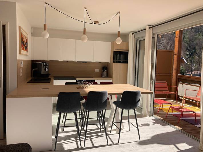 Gîte pour 6 personnes, avec balcon à Saint-Mamet - 4