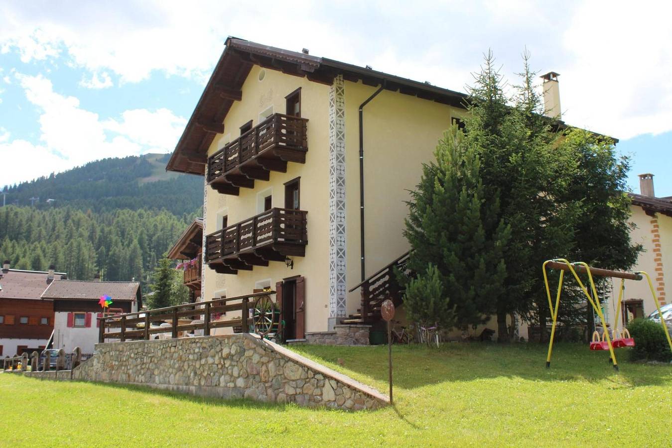 Appartamento 4 con vista lago, terrazza in Comune e Wi-Fi in Livigno (Borgo), Livigno