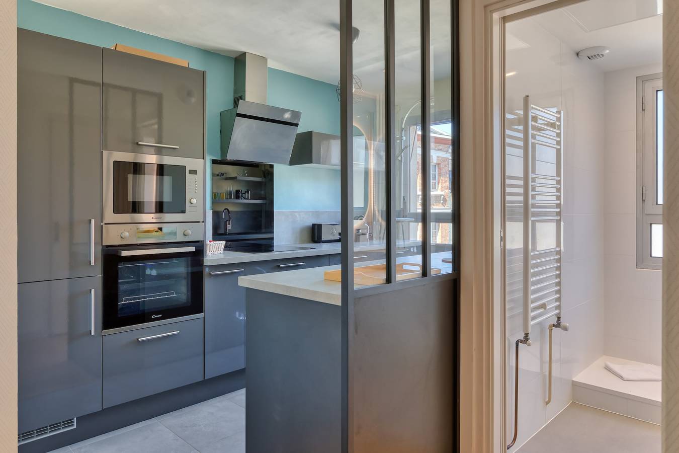 Appartement entier, Le Cléa, joli F2 au coeur de la ville de Rouen in Rouen, Région de Rouen