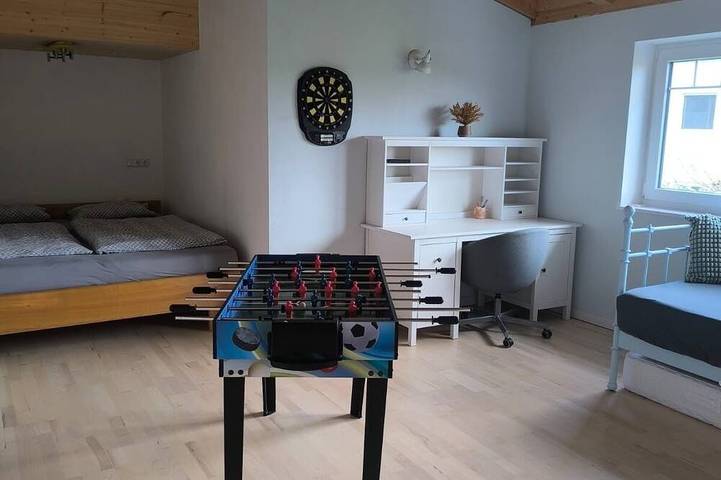Ganze Wohnung, 3-Zim.-Wohnung 6-8 Personen München-Fürstenfeldbruck-Ammersee-Landsberg-Augsburg in Merching, Bayerisch Schwaben