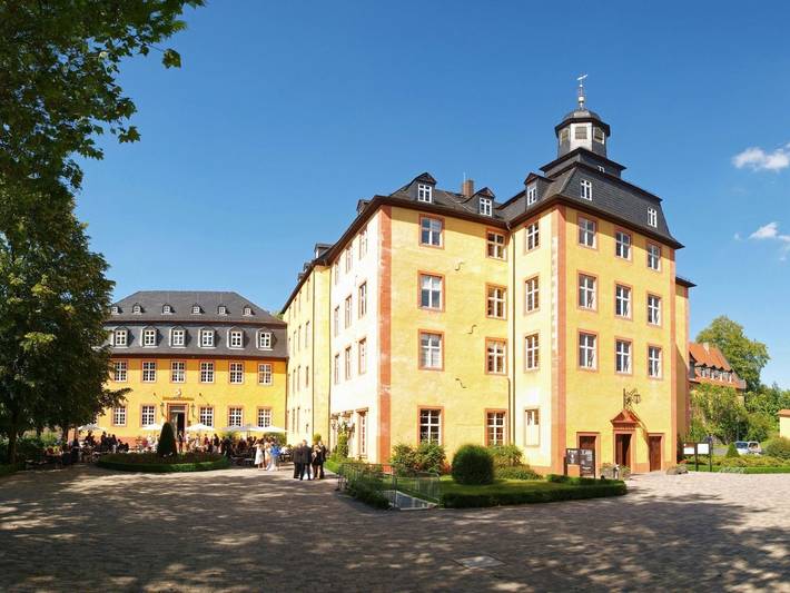 Schlosshotel Gedern - Romantik-Komofortzimmer im Schlosshotel in Gedern, Wetterau