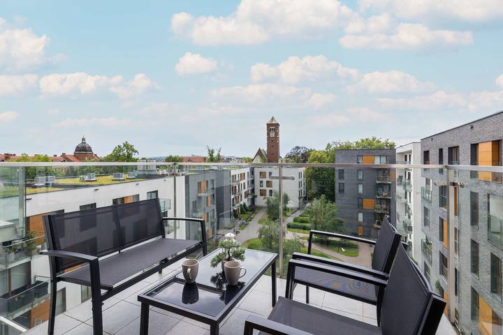 Ferienwohnung für 4 Personen, mit Balkon/Terrasse, kinderfreundlich in Krakau - 4