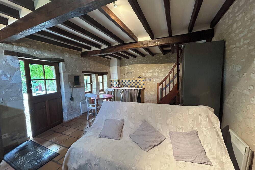 Gîte à la campagne avec Piscine, nombreuses visites et activités à proximité in Bossay-sur-Claise, Région de Loches