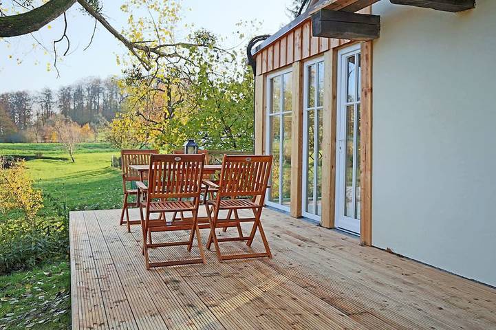 Ferienhaus für 5 Personen, mit Garten in Malchin