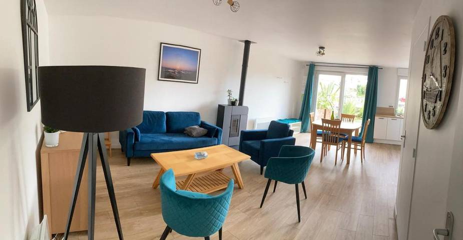 Location de vacances pour 5 personnes, avec terrasse et jardin dans Jonville