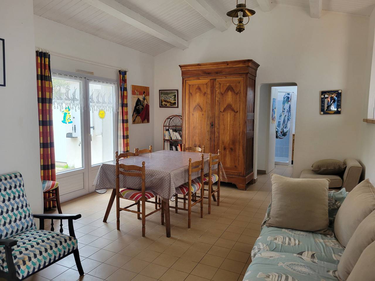 Maison à La Guérinière, proche plage, pour 6 personnes avec wifi in La Guérinière, Noirmoutier