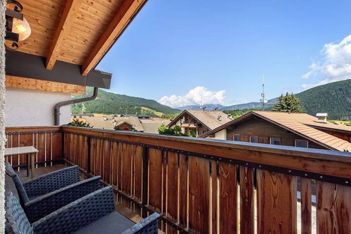 Ganze Wohnung, Ferienwohnung 'Kriendl Nr 3' mit Bergblick, Gemeinschaftsgarten und Wlan in Mitterolang, Olang