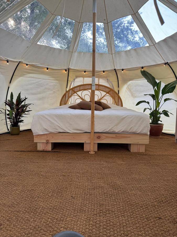 Glampingtelt telt i naturens hjerte in Bryrup, Silkeborg