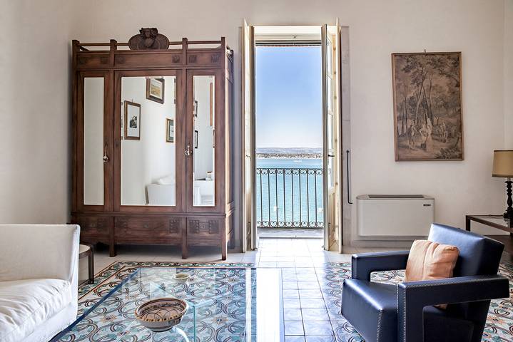 Appartamento per 4 persone, con Balcone e Terrazza ad Ortigia