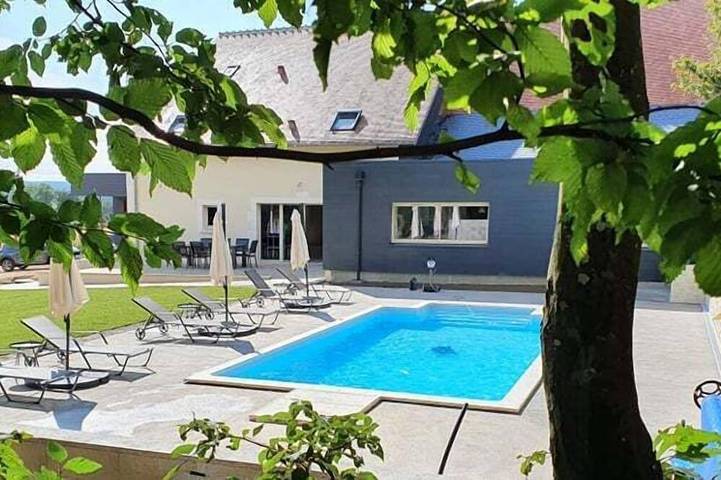 Maison de vacances pour 20 personnes, avec Jardin