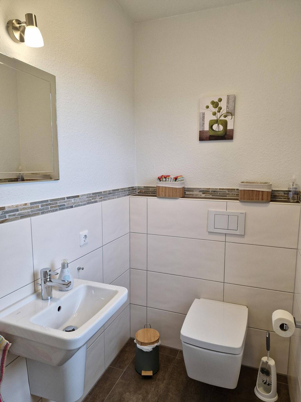 Ganze Ferienwohnung, Appartement/Fewo, Dusche, Wc, 2 Schlafräume in Bramsche, Metropolregion Bremen-Oldenburg
