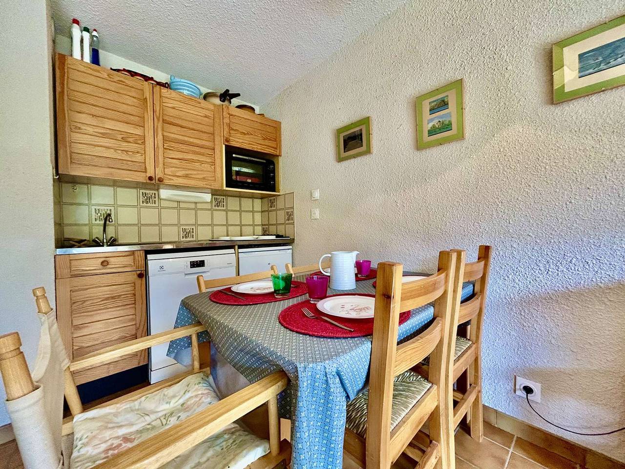 Apartamento entero, Apartamento funcional, vista montaña - 4 pers. in Le Monêtier-les-Bains, Serre Chevalier