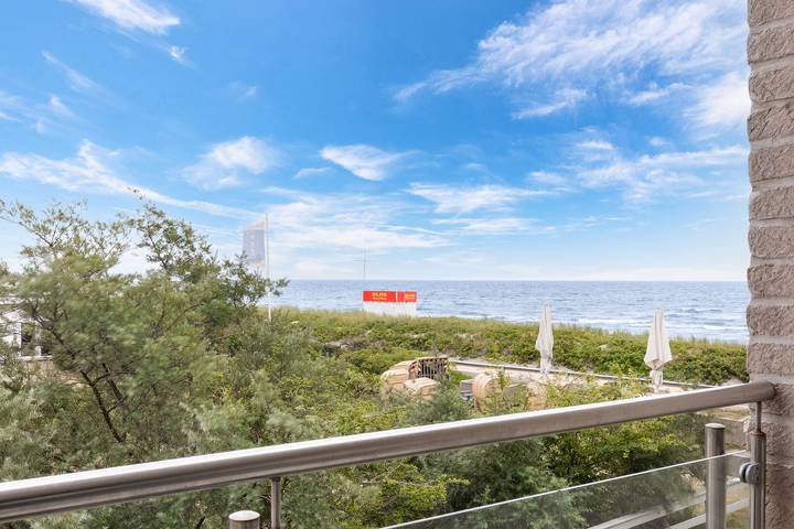 Ganze Ferienwohnung, Strandburg Strandfeeling: Balkon mit Seeblick in Ostfehmarn, Fehmarn