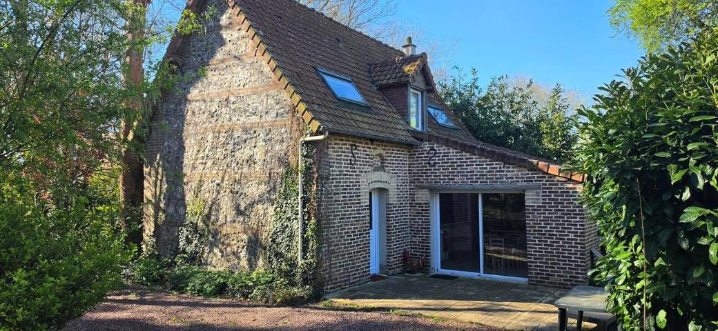 Location de vacances pour 4 personnes, avec terrasse à Martin-Église