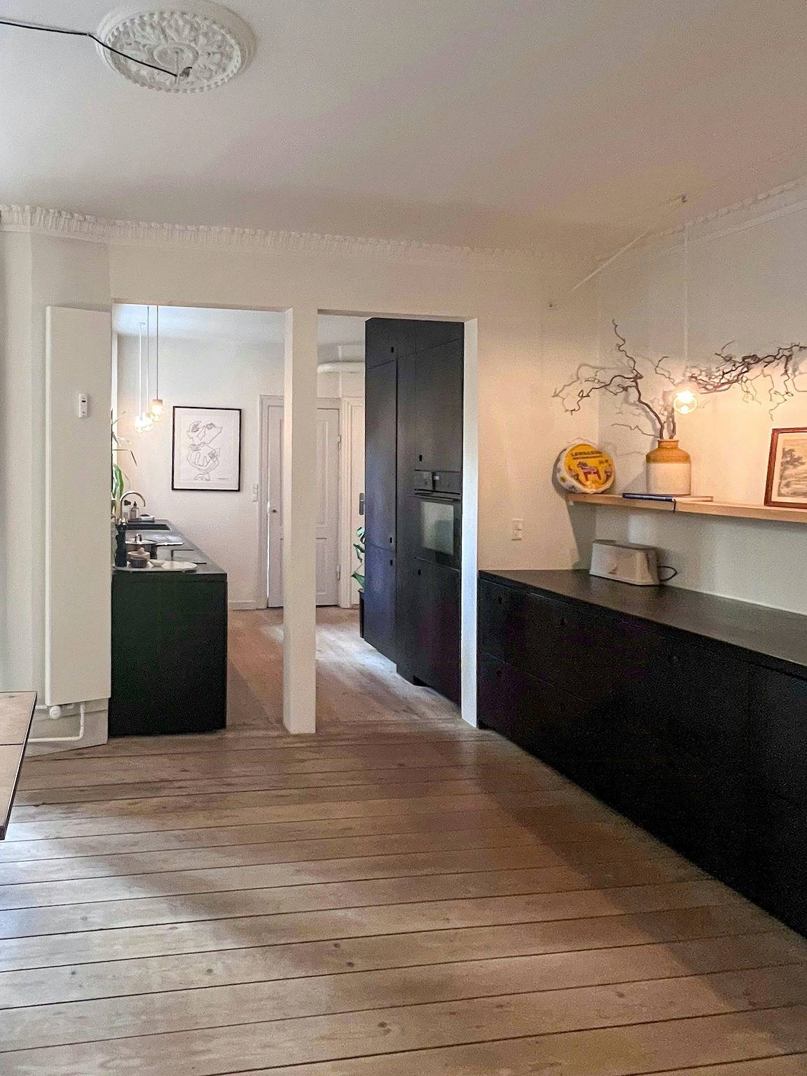 Ganze Wohnung, Helle Wohnung in der Nähe der Seen mit Blick auf den Innenhof in Kopenhagen Zentrum, Kopenhagen