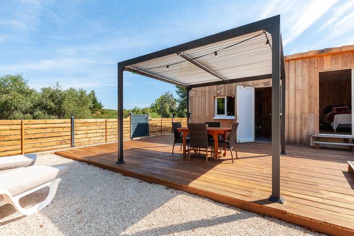 Chalet voor 2 personen, met tuin aan de Côte d'Azur