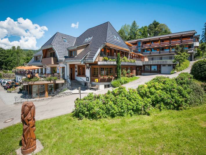 Hotel, z Balkon/ taras i Jacuzzi oraz Taras i Ogród w Południowy Schwarzwald