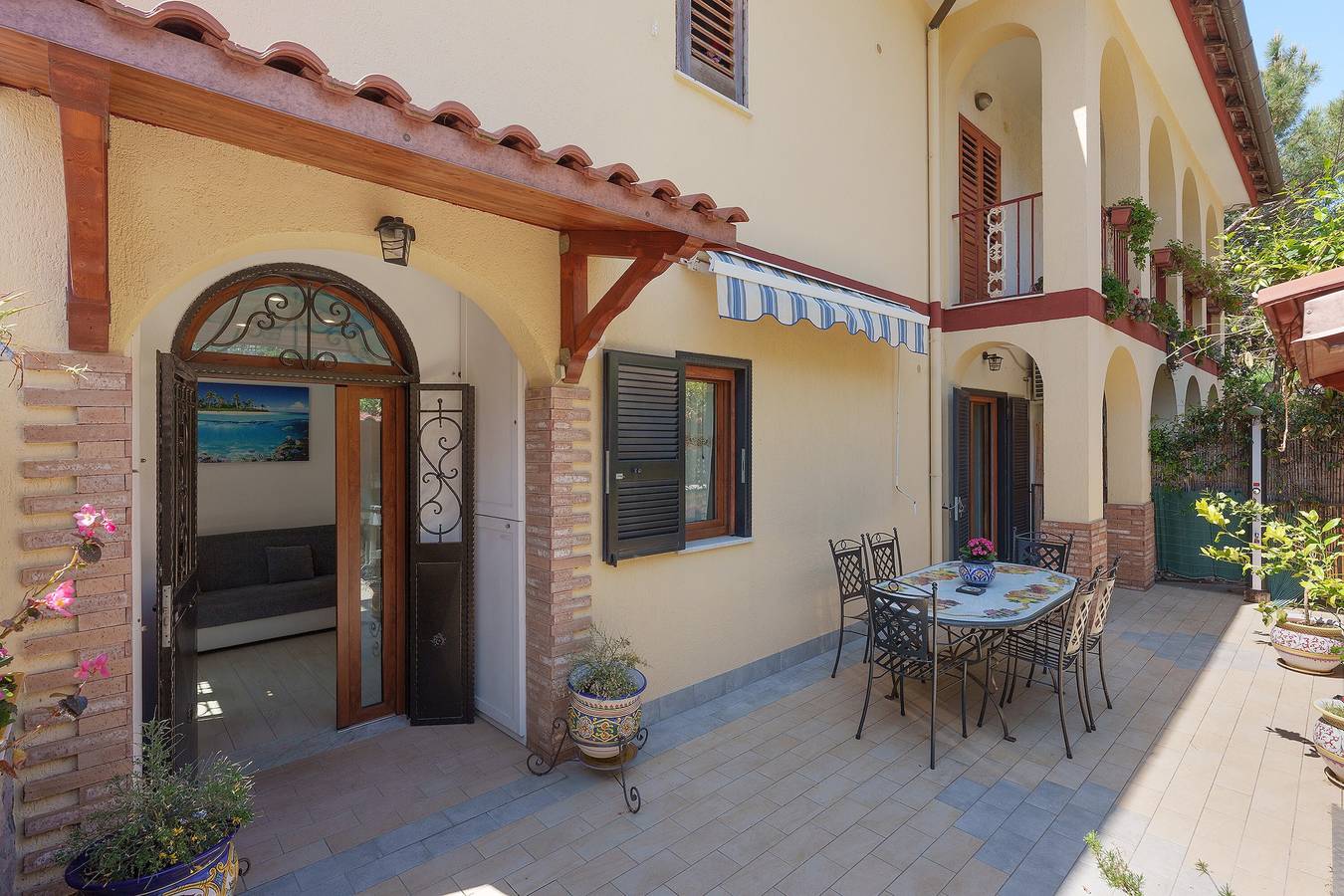 Ganze Wohnung, Apartment 'Casa Mariateresa' mit Bergblick, Wlan und Klimaanlage in Vico Equense, Neapel Provinz