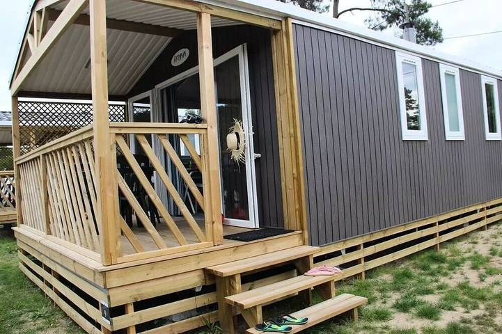 Mobil home pour 4 personnes dans Plage de Pont-Mahé