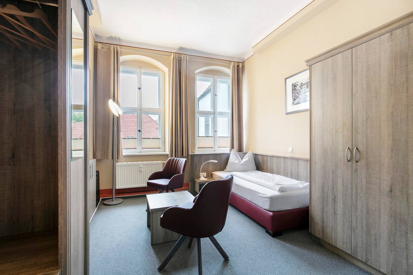 Zimmer 'Einzelzimmer 5' mit Gemeinschaftsterrasse und Wi-Fi in Luckau, Dahme-Spreewald