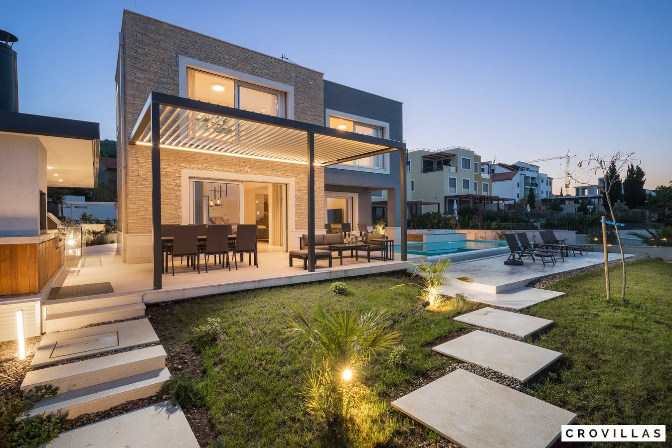 "Villa Eden Horizon" nearby Trogir - Crovillas in Slatine, Čiovo