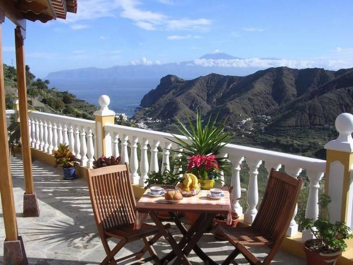 Casa rural para 2 personas, con Terraza y Vistas en Hermigua