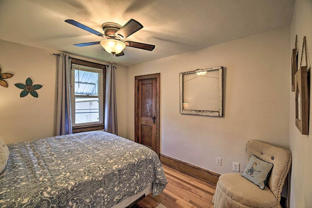 'Trout House' in Dtwn Damascus: Near Creeper Trail in Damascus, Washington County (VA)