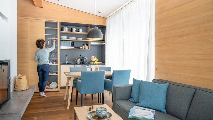 Hütte für 4 Personen, mit Sauna und Balkon in Silvretta Montafon
