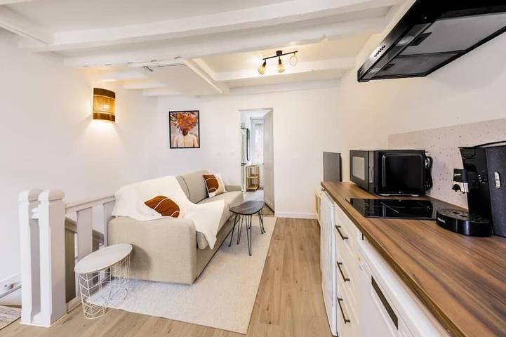 Apartamento entero, Charmante Cocotte - Household Free + Netflix / Prime / Disney + in Barentin (Sena Marítimo), Región de Rouen