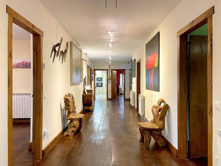 Casa rural para 10 personas, con vistas y jardín en Cuenca de Pamplona - 2