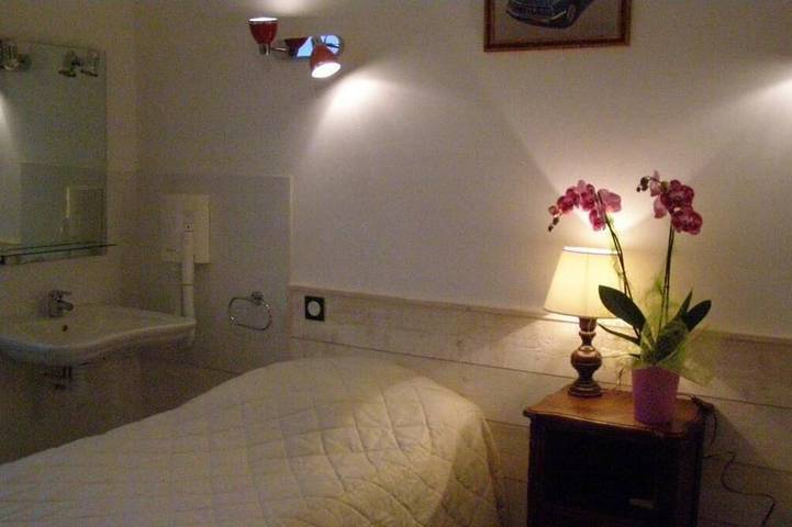 Ferienhaus-Standard-Ensuite mit Dusche-Gartenblick in Asnelles, Côte de Nacre
