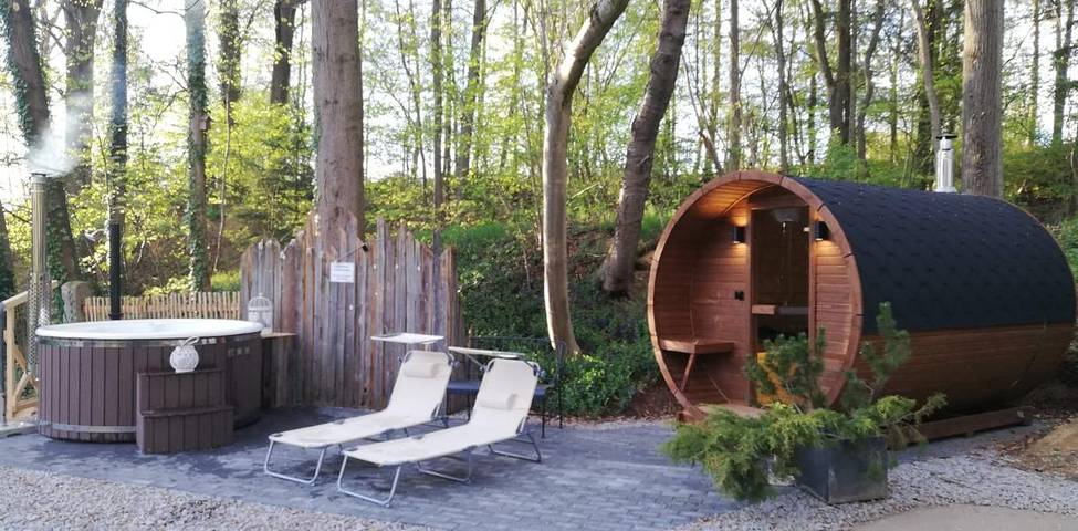 Ganze Wohnung, Ferienhaus Rötzer – Forsthausschmankerl mit Sauna, Whirlpool und Grill - Ferienhaus Rötzer - 200 m² in Bruck i.d.OPf., Ostbayern