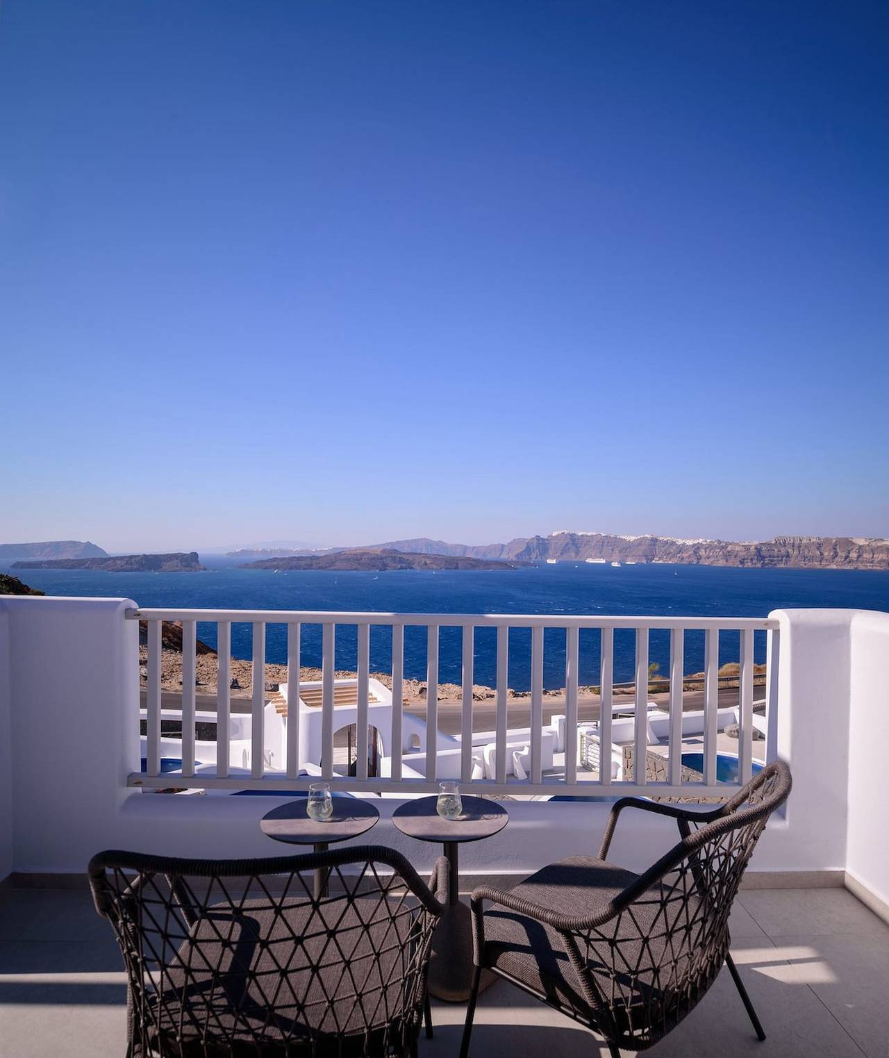 Villa für 6 Personen mit Balkon in Akrotiri, Santorin