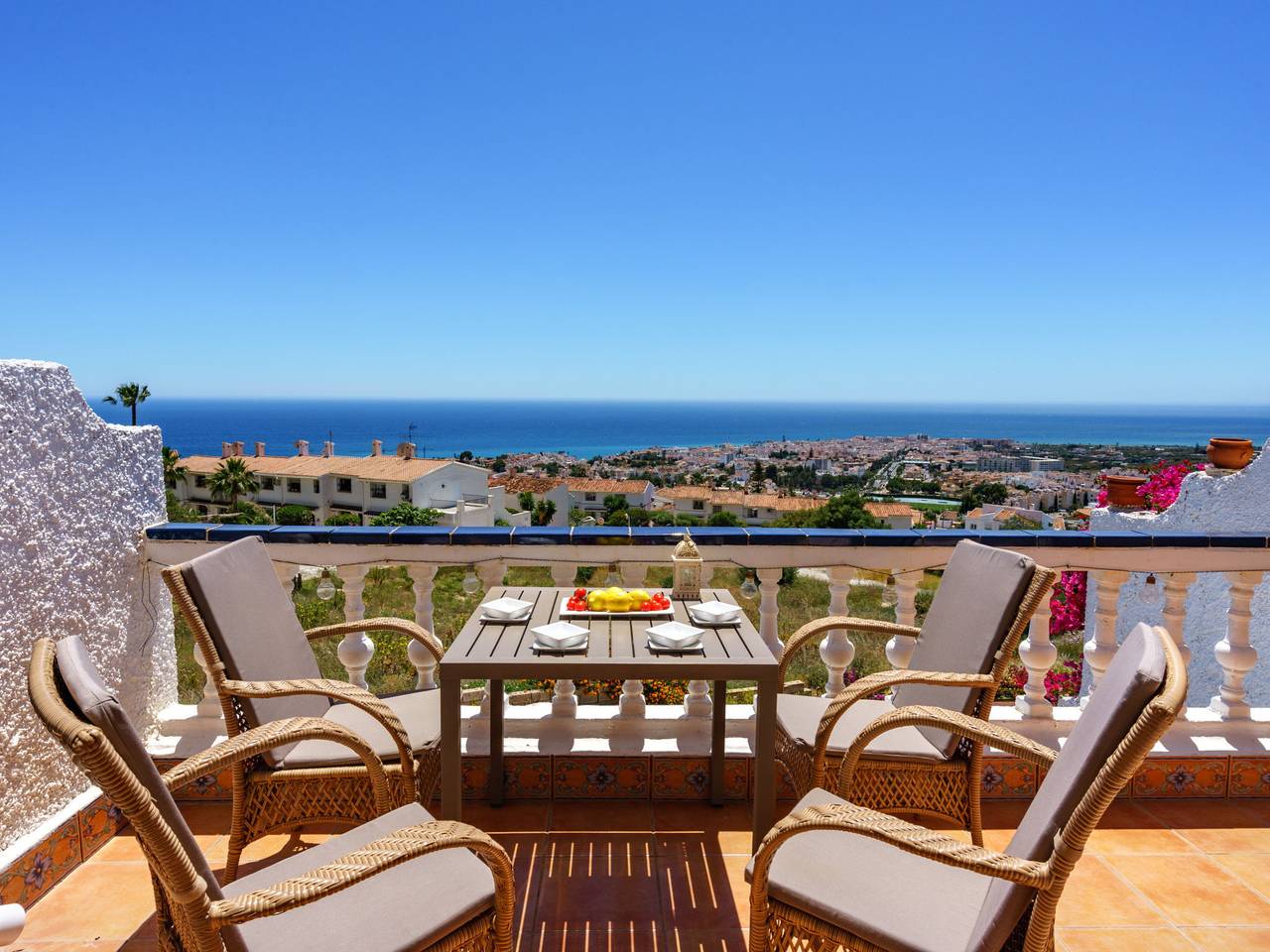 Feriehus for 4 personer med hage in Nerja, Costa del Sol